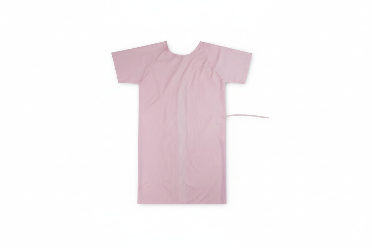 Bata para paciente mil rayas.