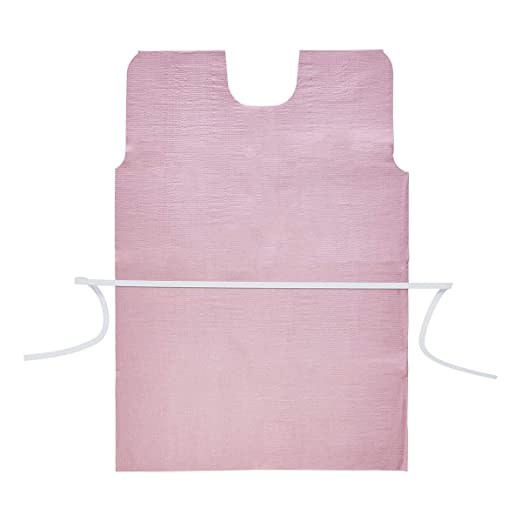 Bata Desechable Rosa (Caja 50 piezas)