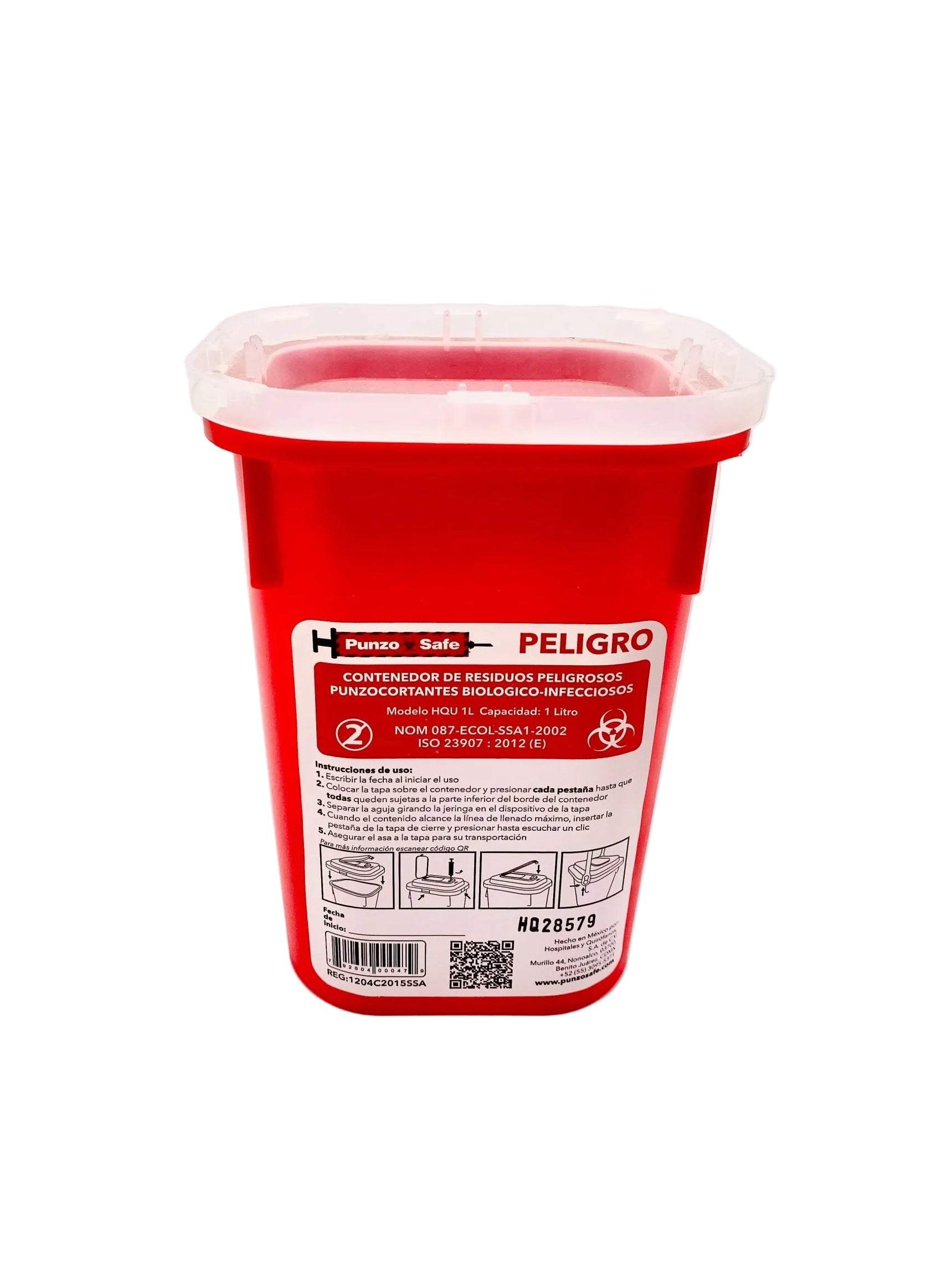 Recolector Punzocortante 1L