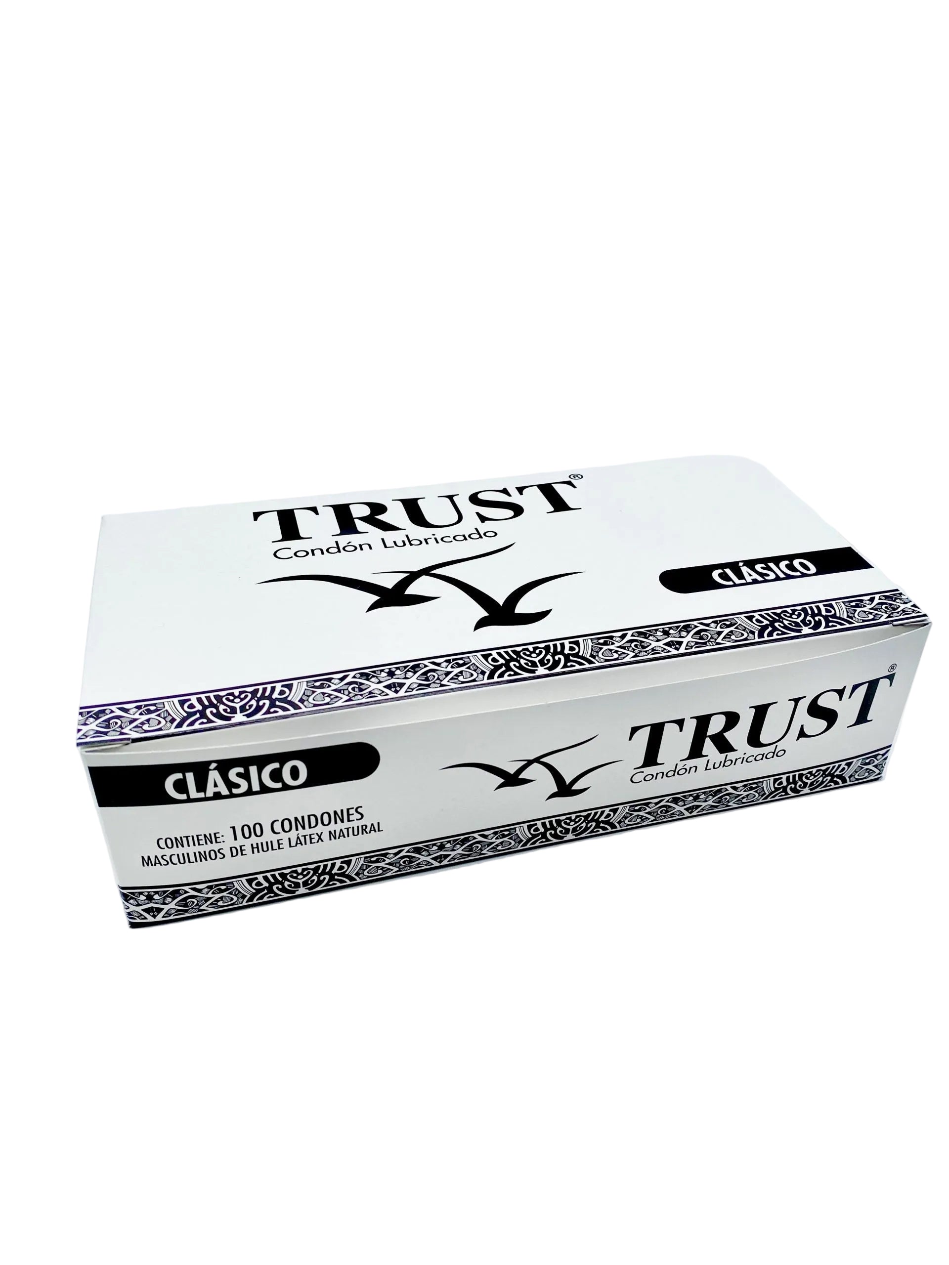 Condón Lubricado Marca Trust