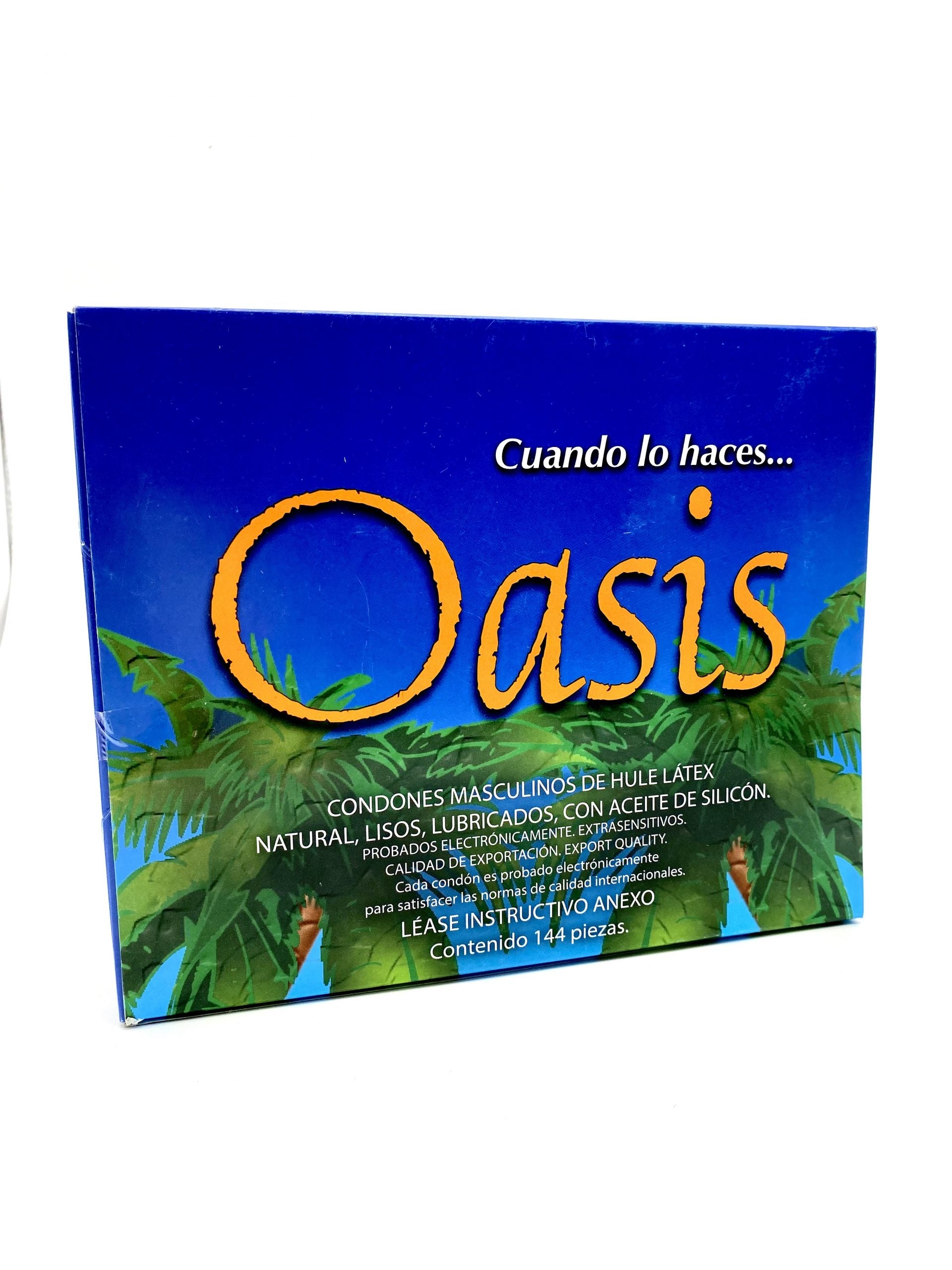 Condón Lubricado Marca Oasis