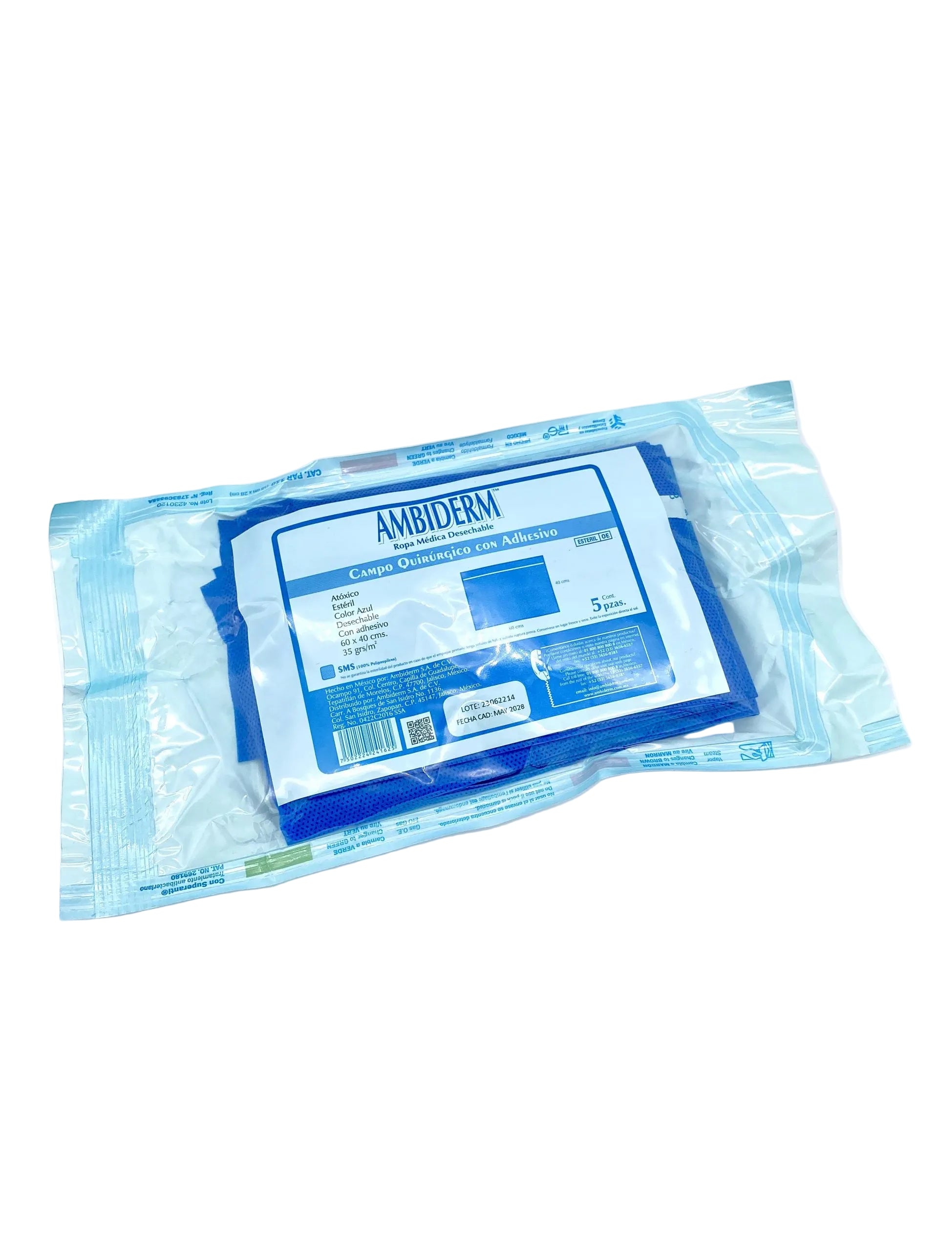 Campos estériles desechables