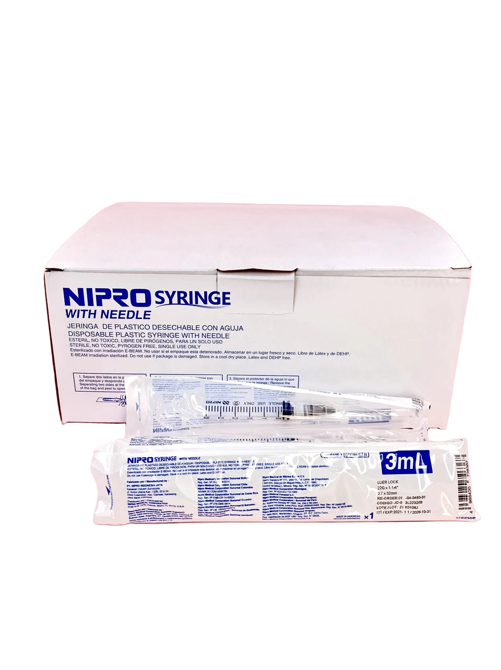 Jeringa 3 ml