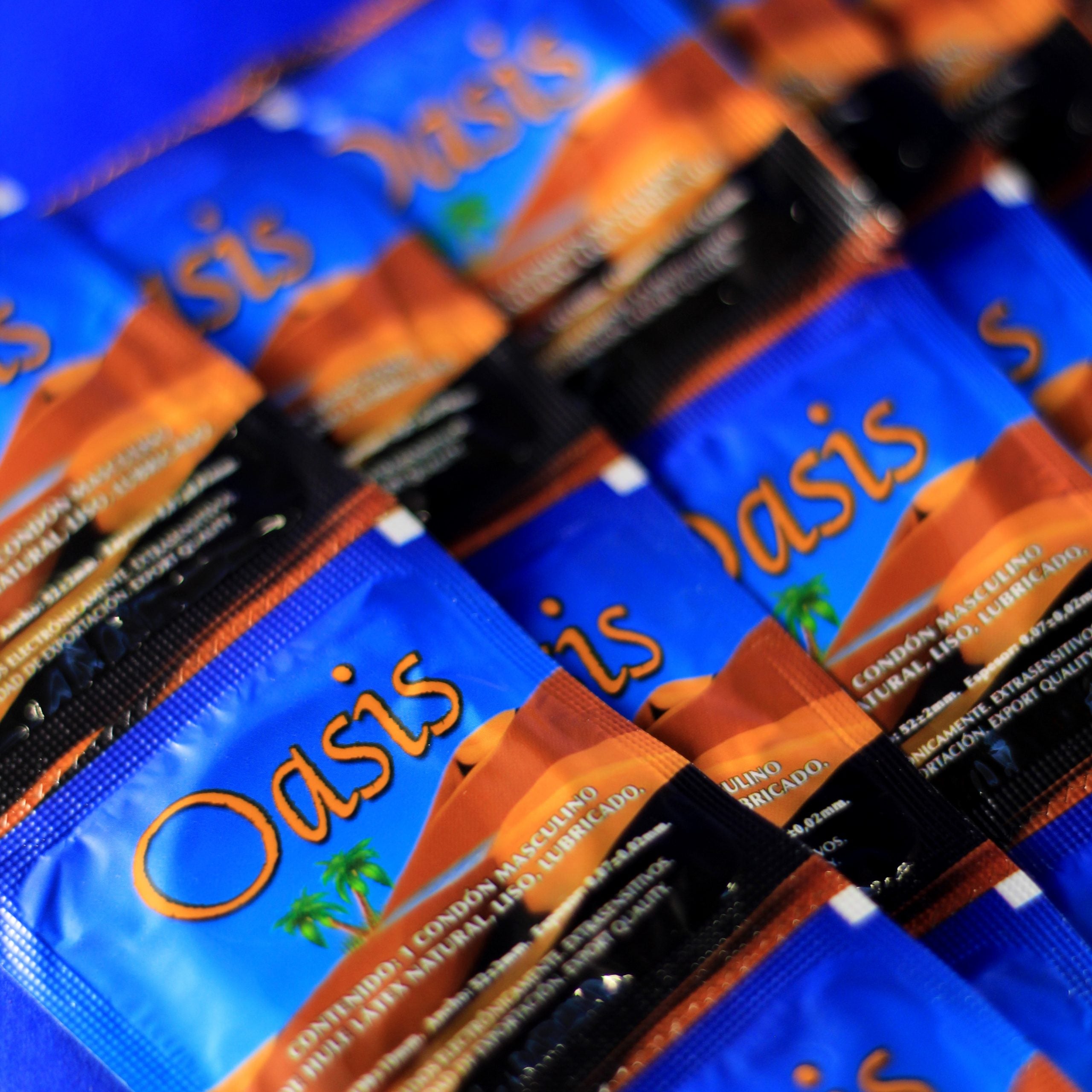 Condón Lubricado Marca Oasis